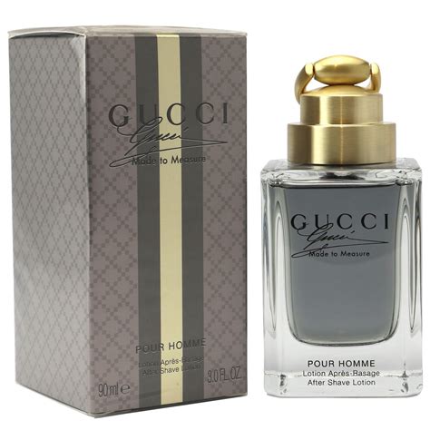 gucci by gucci pour homme after shave lotion 90 ml|Gucci pour homme 50ml.